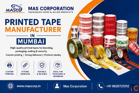 Printed Tape Manufacturer in Mumbai Mas Corporation