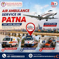 Get Panchmukhi Air Ambulance Service in Patna Which Provides an Advanced Medical Setup