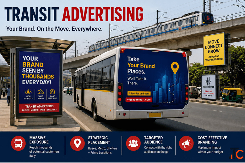 Transit Advertising Services in India Reach Your Audience on the Move