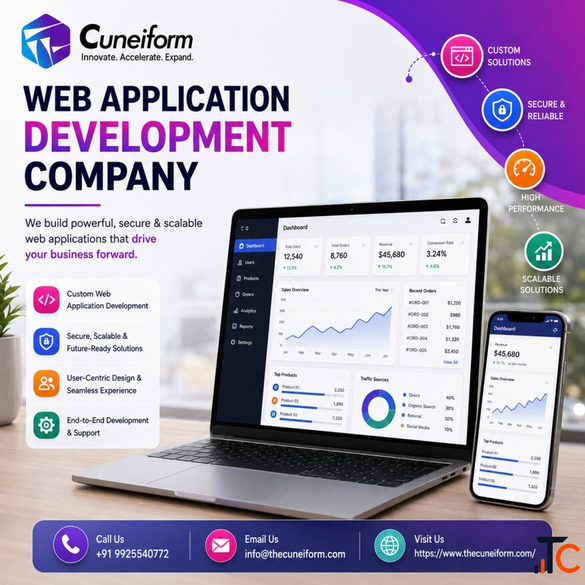 Custom Web Application Development Company For Business Growth