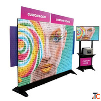 Mosaic Wall Photo Booth on Rent for Events