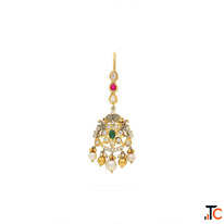 Shop 2.5gram Gold Maang Tikka Price 22 Carat CMR Jewellery