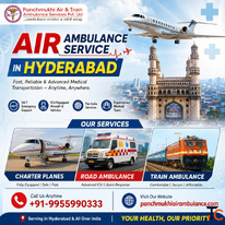 Choose Panchmukhi Air Ambulance in Hyderabad for the Best Transfer Services