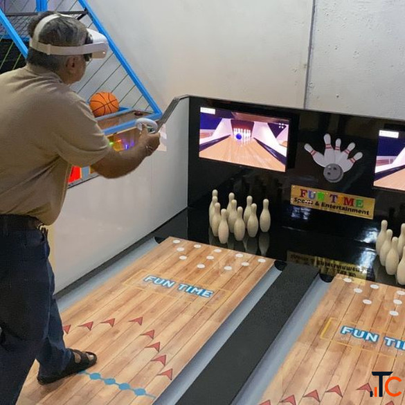 VR Bowling on Rent for Events