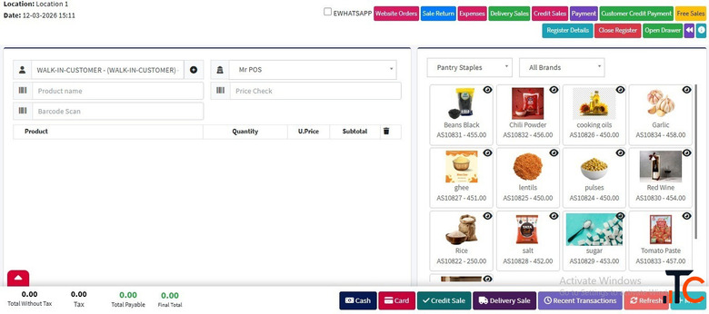Best Supermarket ERP Software Point Retail Solution