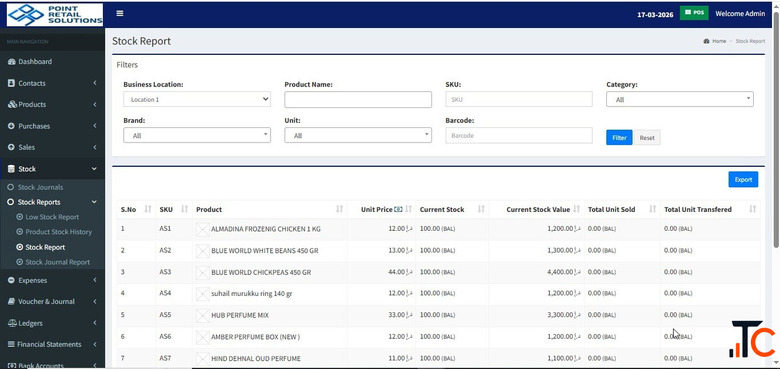 Best Supermarket ERP Software Point Retail Solution