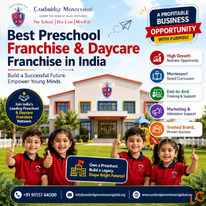 Best Preschool Franchise Daycare Franchise in India Montessori Playschool Opportunities