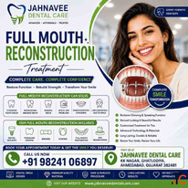 Full Mouth Reconstruction Treatment in Ahmadabad DR. Jahanvee
