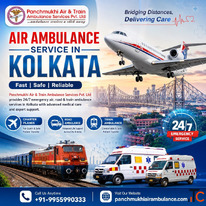Panchmukhi Air Ambulance Service in Kolkata Offers Essential Medical Transport for Patients