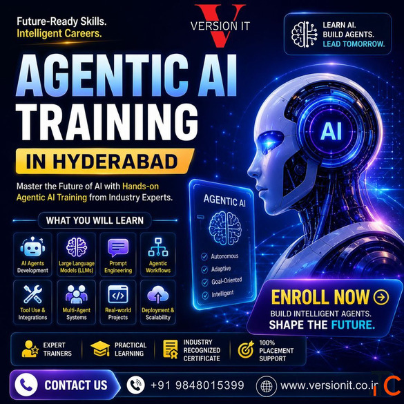 Master Agentic AI Training in Hyderabad with Industry-Oriented Learning