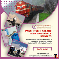 Panchmukhi Low Cost Train Ambulance in Guwahati- ideal for long distance intervention