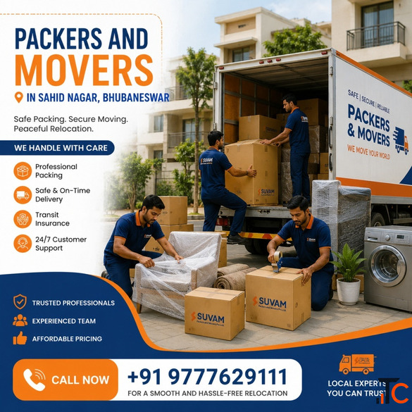 Best Packers and Movers in Sahid Nagar Bhubaneswar
