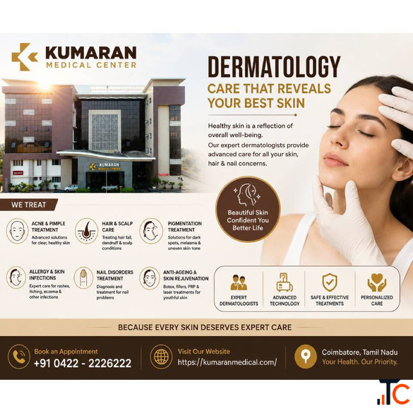 Best Dermatology Hospital Kumaran Medical Center