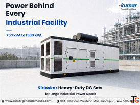 Kirloskar Diesel Generators CPCB IV For Large Industrial Sector