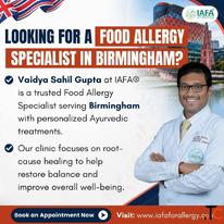 Best Food Allergy Specialist in Birmingham Natural Ayurvedic Allergy Care