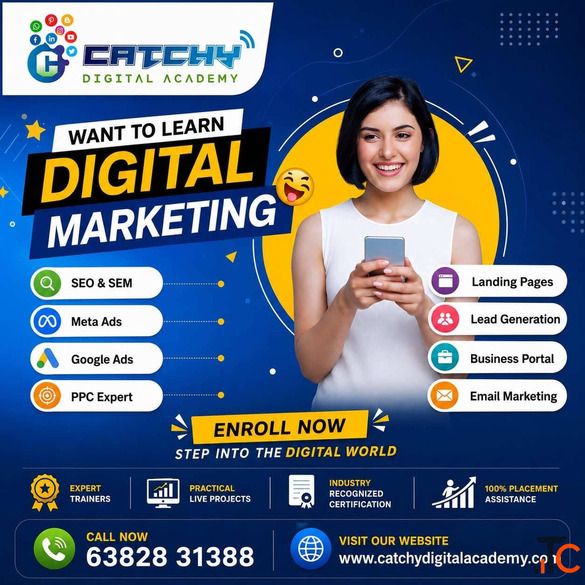 Catchy Digital Marketing Training with Affordable Fees Coimbatore