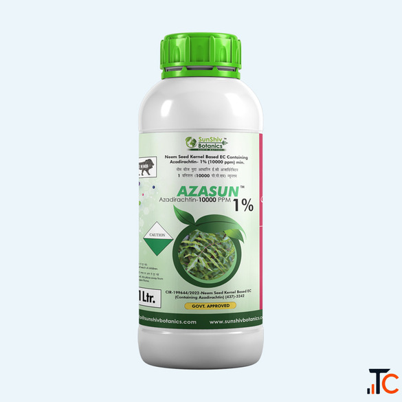 Azadirachtin Technical Neem-Based Bio Insecticide Azasun by Sunshiv Botanics