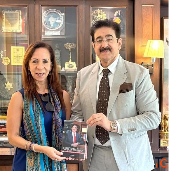 Cultural Attaché of Panama Appreciates AAFT During Visit to Marwah Studios