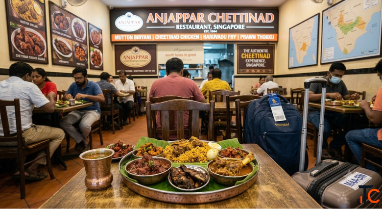 Savour Authentic Chicken Curry and Biryani South Indian Restaurant in Singapore at Anjappar