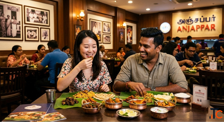 Savour Authentic Chicken Curry and Biryani South Indian Restaurant in Singapore at Anjappar