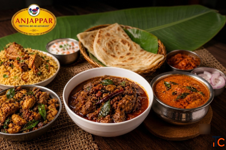 Savour Authentic Chicken Curry and Biryani South Indian Restaurant in Singapore at Anjappar