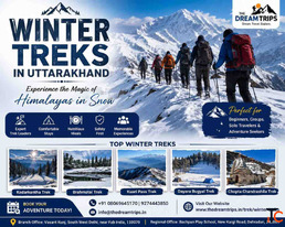 Winter Treks in Uttarakhand - Affordable Snow Trek Packages The Dream Trips