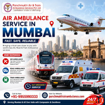 Use Advanced Medical Facilities by Panchmukhi Air Ambulance in Mumbai