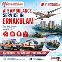 Use Panchmukhi Air Ambulance in Ernakulam for Life-Saving Patient Transfers