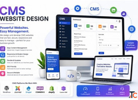 cms word press website design singapore