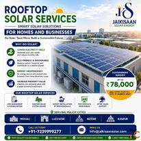 Rooftop Solar Services in Lucknow Smart Solar Solutions for Homes and Businesses