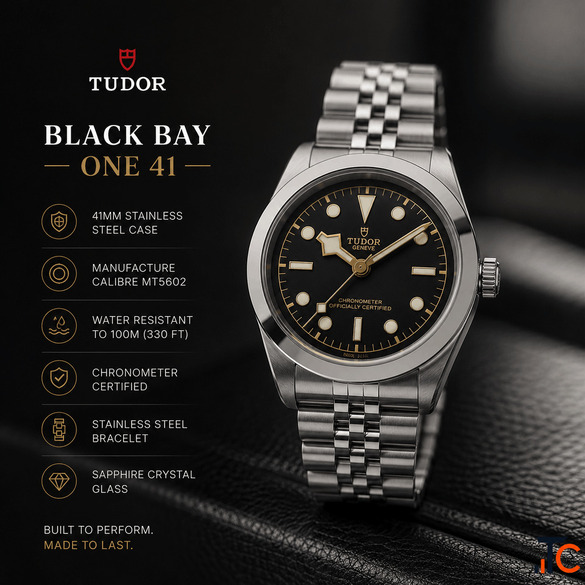 Why the Tudor Black Bay One 41 Is the Ultimate Everyday Luxury Watch