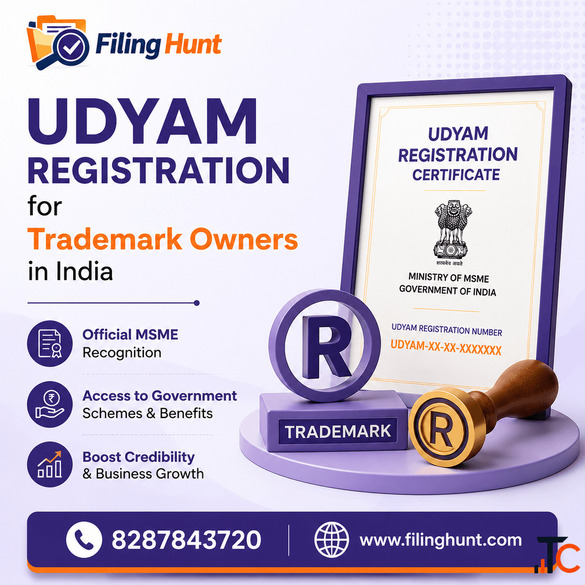 UDYAM Registration for Trademark Owners in India