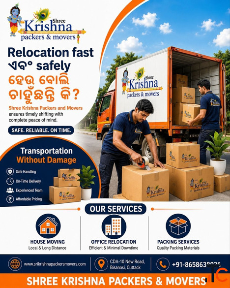 Professional Packers and Movers in Paradeep