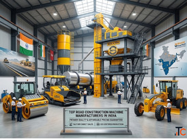 Top Road Construction Machine Manufacturers in India - Best Prices Quality Guaranteed