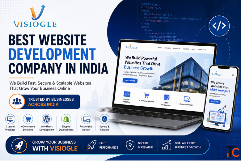 Website Development Services in India by Visiogle