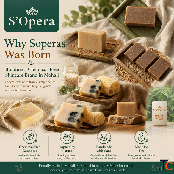 Why Soperas Was Born Building a Chemical-Free Skincare Brand in Mohali