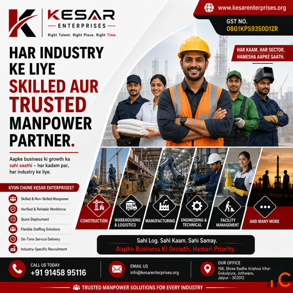 Unskilled or Non Skilled Manpower in Jaipur Rajasthan