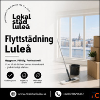 Flyttstädning i Luleå - Prisvärd professionell och pålitlig städservice