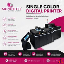 Best Single Color Digital Printer by Monotech
