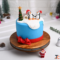 Cakeinzy - Home of Fresh Chocolate Christmas Cake Designer Cakes