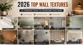 2026 Top Wall Textures 10 Modern Ideas to Transform Every Room