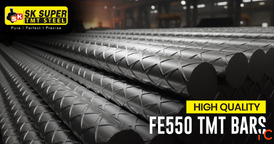 High Quality Fe550 TMT Bars