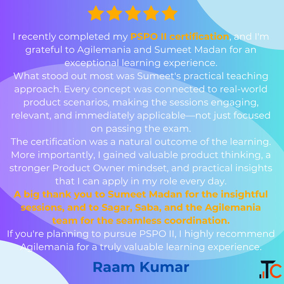 Agile and Scrum Master In India