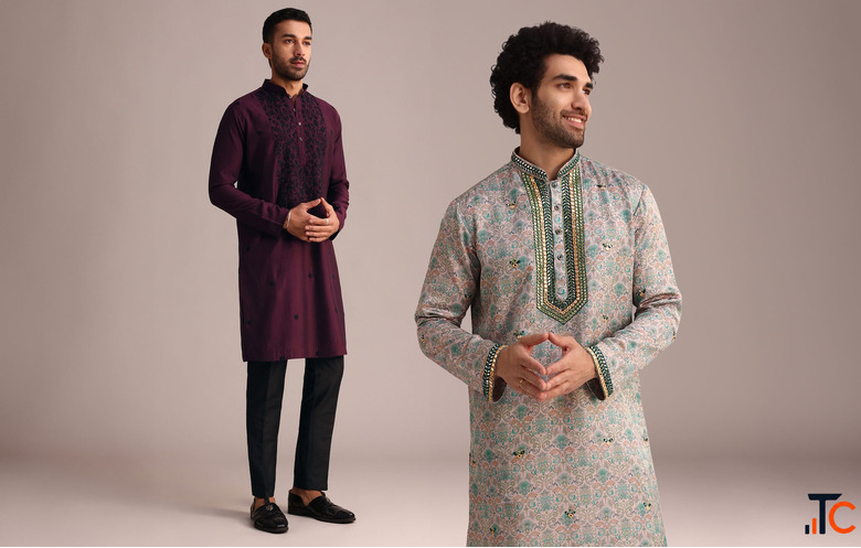 Premium Designer Kurta for Men - Elegant Ethnic Wear