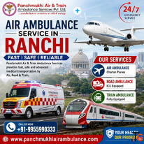 Panchmukhi Best Patient Shifting Ambulance in Ranchi - Swift Patient Transfer