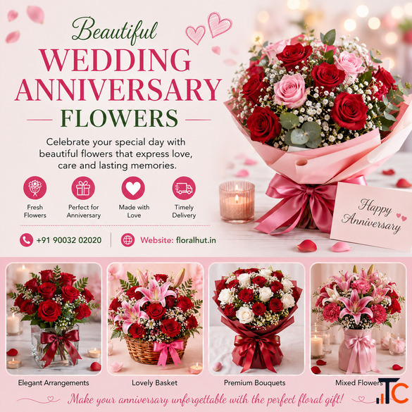 Anniversary Flower Bouquet Chennai