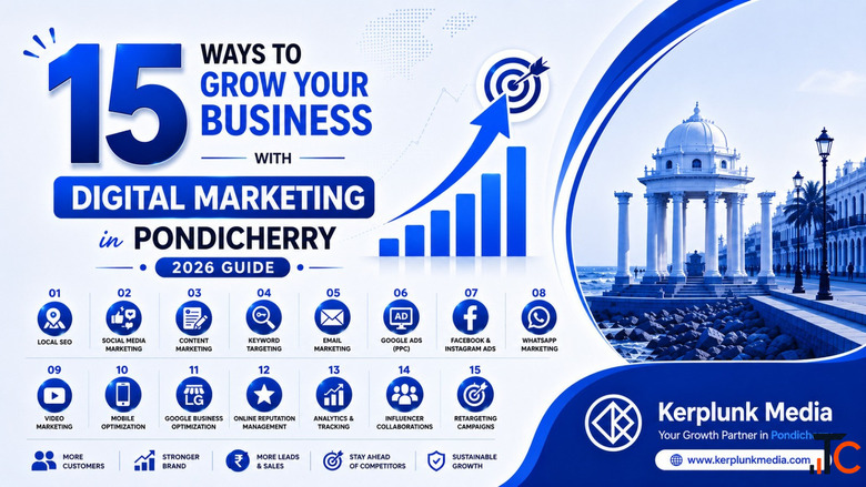 Best Ai Creative Digital Marketing Company in Pondicherry Kerplunk Media