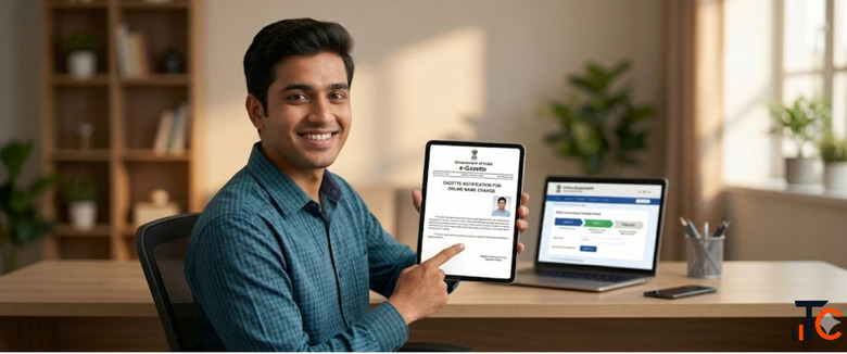 Gazette for Name Change Services Vakil India
