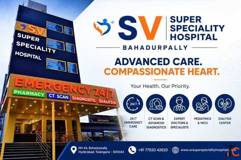 Best Multi-Speciality Hospital in Bahadurpally North Hyderabad SV Hospital