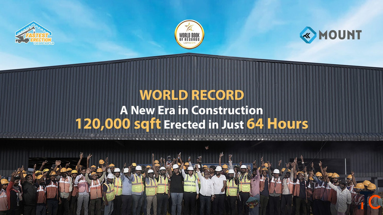 Mount Sets a New World Record PEB Constructed in Just 64 Hours